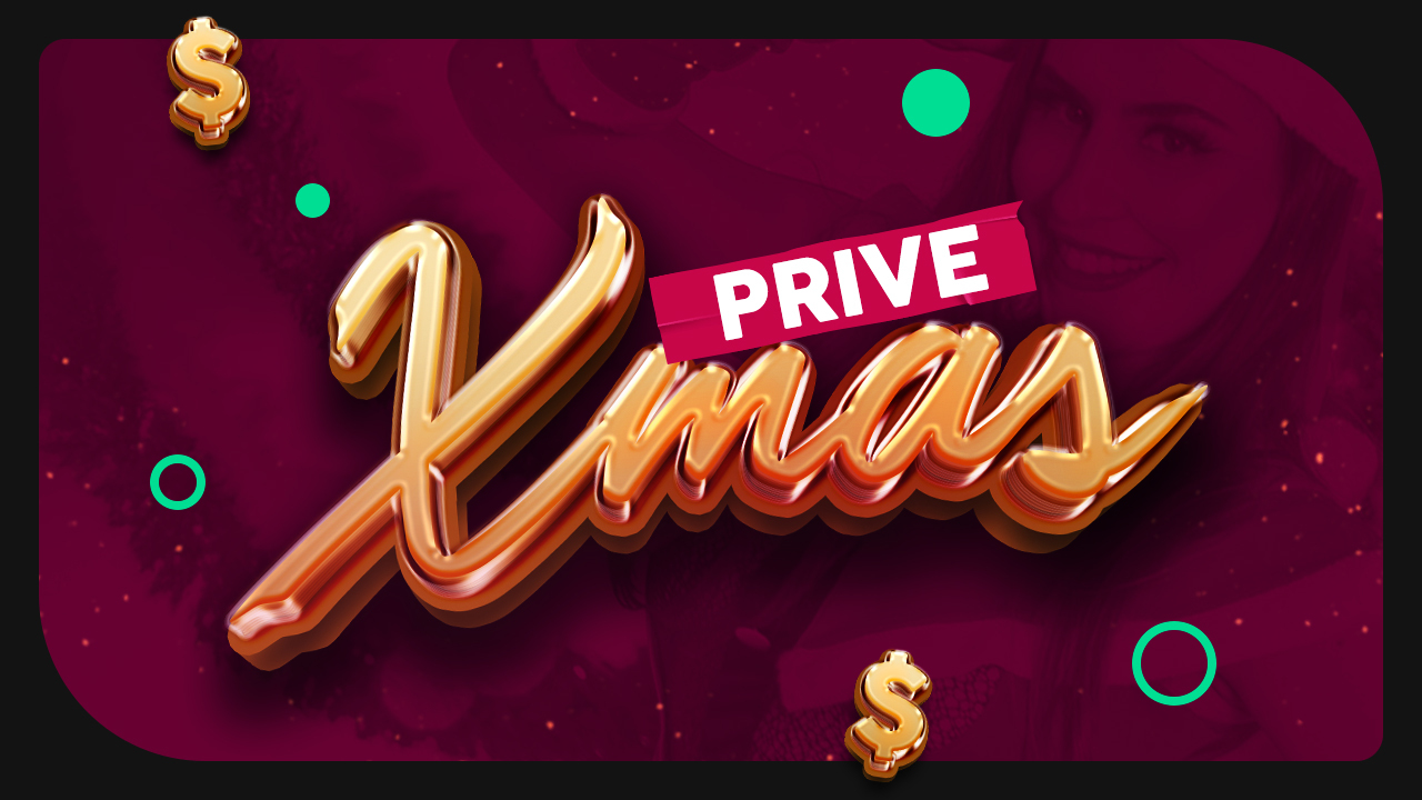 Prive Christmas: 24,000 in Prizes and Lots of Magic!